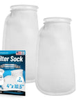 Aquatic Experts 4" Ring Filter Sock - 100 Micron for Reef Aquariums