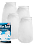 Aquatic Experts 7" Ring Filter Sock - 100 Micron for Large Reef Systems