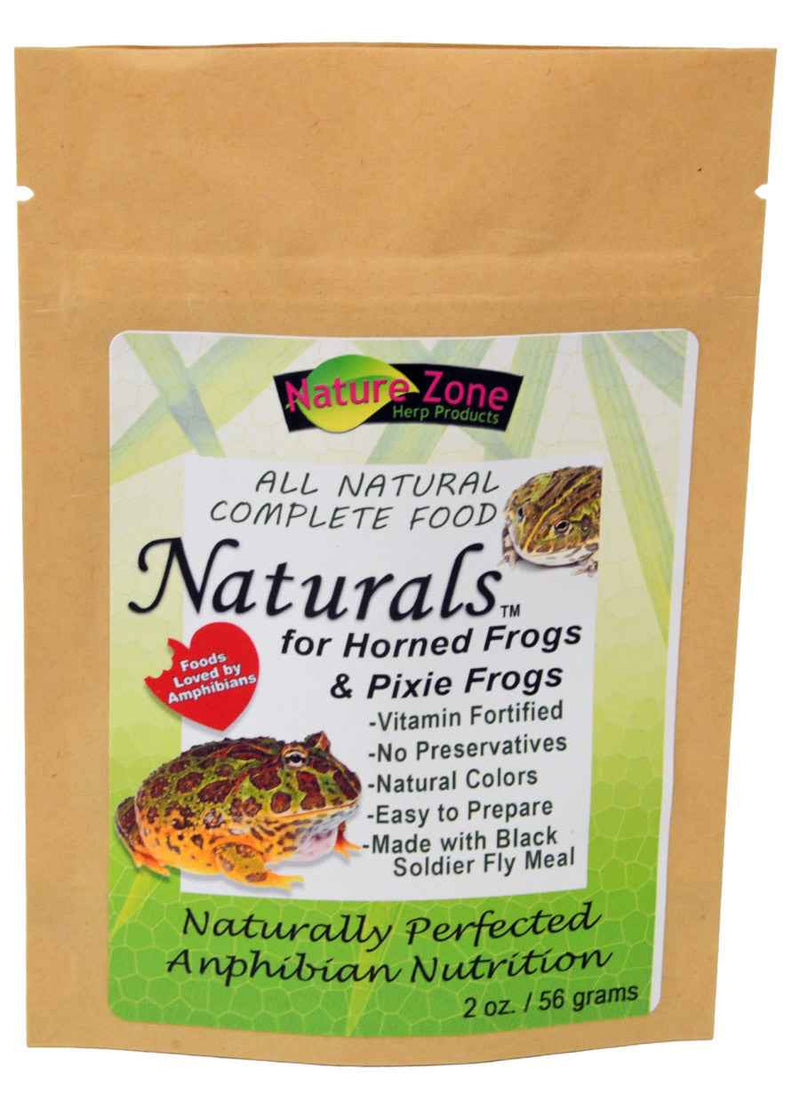 Nature Zone - Horned Frogs &amp; Pixie Frog Food - 2oz Banana Flavor