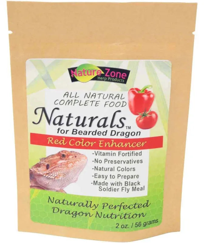 Nature Zone - Bearded Dragon Food - 2oz Naturals Red Enhancer