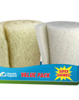 Cream COARSE Pond Filter Pad - 2" Thick Bulk Roll Filter Media for Water Gardens - Made in USA