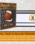 ReptiChip Coarse Coconut Chip Mix; Ready to Use