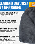 Flipper 2-in-1 Microfiber Aquarium Cleaning Mitt 1 Pack