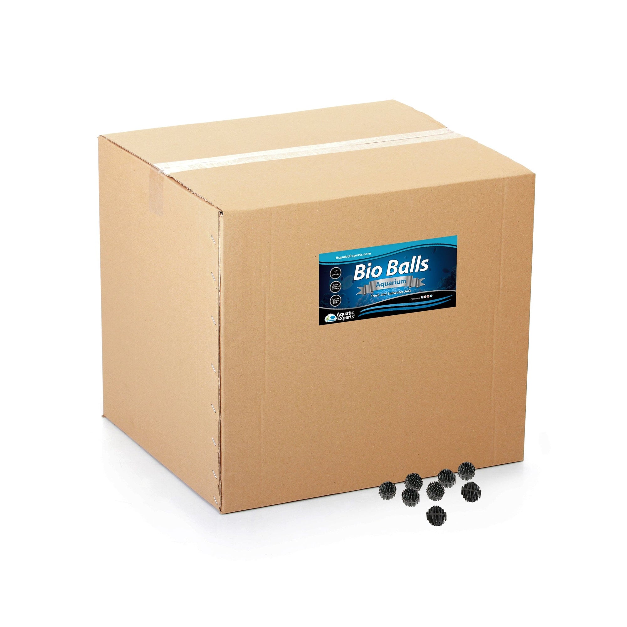 1-Inch Bio Balls Filter Media - Perfect for Aquarium &amp; Small Pond Filters - High-Quality Bio Balls