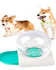 2.8L Bubble Pet Automatic Feeder Cat Dog Food Dispenser Water Drinking