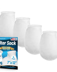 Aquatic Experts 7" Ring Filter Sock - 200 Micron for Large Reef Systems