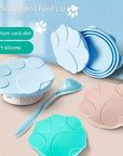 3 In 1 Reusable Pet Food Can Cover Silicone Dogs Cats Storage Tin Cap