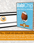 BabiChip Premium Small Sized Coconut Chips; Ready to Use