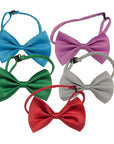 5 PCS ADJUSTABLE DOG BOW TIES (Random Colors)