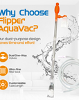 Flipper AquaVac Gravel/Sand Cleaner & Siphon Kit