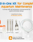 Flipper AquaVac Gravel/Sand Cleaner & Siphon Kit