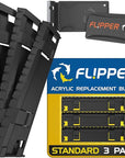Flipper Standard ABS Replacement Blades 3 Pack - Acrylic Tanks