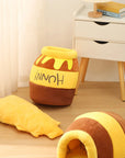 Adorable Honey Jar Theme Cat Bed