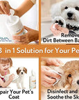 Arava Dog and Cat Wipes for Pet Grooming with Chlorhexidine and Silk