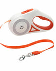 Automatic Retractable Lighting Dog Leash