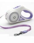 Automatic Retractable Lighting Dog Leash