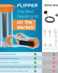 Flipper Feed Aquarium Feeding Kit for Flipper Cleaners
