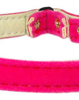 Breakaway Cat Collar With Band Plain, "Velvet"