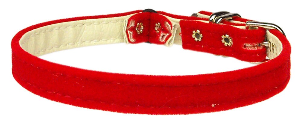 Breakaway Cat Collar With Band Plain, &quot;Velvet&quot;