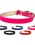 Breakaway Cat Collar With Band Plain, "Velvet"