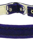 Breakaway Cat Collar With Band Plain, "Velvet"