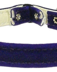 Breakaway Cat Collar With Band Plain, "Velvet"