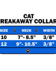 Breakaway Cat Collar With Band Plain, "Velvet"