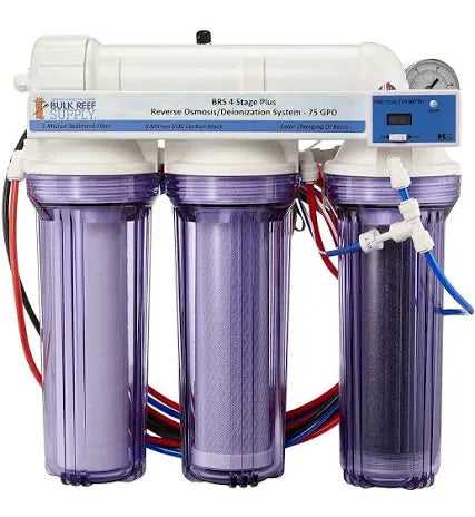 Bulk Reef BRS RODI System 75 GPD - 4-Stage Reverse Osmosis Water Filter – Aquatic ...