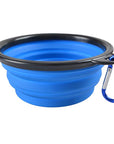 COLLAPSIBLE SILICONE TRAVEL PET BOWL