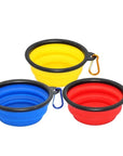 COLLAPSIBLE SILICONE TRAVEL PET BOWL