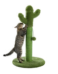 Cactus Cat Scratching Post with Natural Sisal Rope