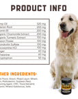 Calming Chews for Labrador Dogs with Valerian Root and Hemp Oil   Aid