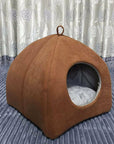 Cat House Nest Warm Mat For Small Dogs Cats Soft Tent Cave Winter Cat