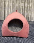 Cat House Nest Warm Mat For Small Dogs Cats Soft Tent Cave Winter Cat