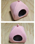 Cat House Nest Warm Mat For Small Dogs Cats Soft Tent Cave Winter Cat