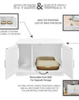 Cat Litter Box Enclosure Furniture