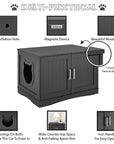 Cat Litter Box Enclosure Furniture