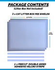 Cat Litter Box Pee Shields