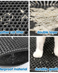 Cat Litter Mat Kitty Litter Trapping Mat Double Layer Mats