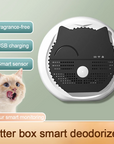 Cat Odor Purifier Pet Litter Box Deodorizer Toilet Air Cleaner