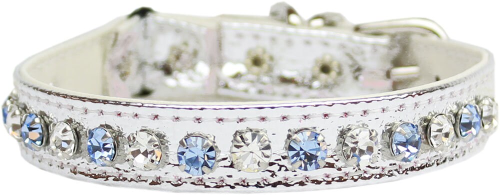 Cat Safety Collar, &quot;One Row Rhinestone Deluxe&quot;