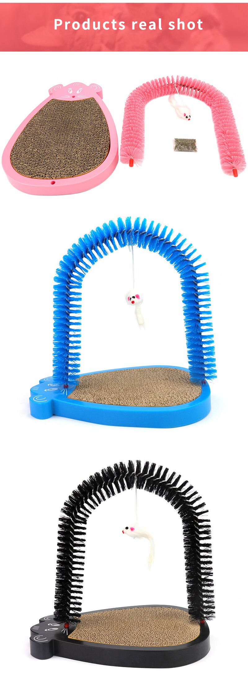 Cat Scratcher Mat Pet Climbing Toys Thicker Corrugated Paper Cats