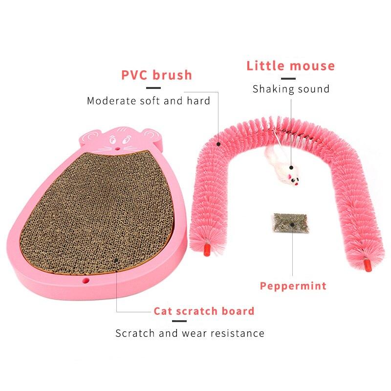 Cat Scratcher Mat Pet Climbing Toys Thicker Corrugated Paper Cats