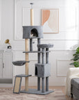 Cat Tree, 105-Inch Cat Tower for Indoor Cats US warehouse