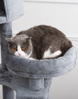 Cat Tree, 105-Inch Cat Tower for Indoor Cats US warehouse