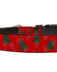 Christmas Nylon Pet Collars and Leashes, "Christmas Trees"