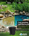 Classic Koi Pond Filter Pad COARSE - Black Bulk Roll Filter Media, Ultra-Durable Latex Coated for Fish Ponds