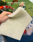 Pond Bundle - Cream Pond Filter Pad 12" x 36" + White Pond Filter Pad 12" x 72"