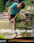 Pond Bundle -Carbon Filter 18"x 36" + BioBall 300 count with Mesh Bag + Cream Pond 18"x36" Bundle