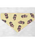 Dachshund Reversible Slip-on Bandana